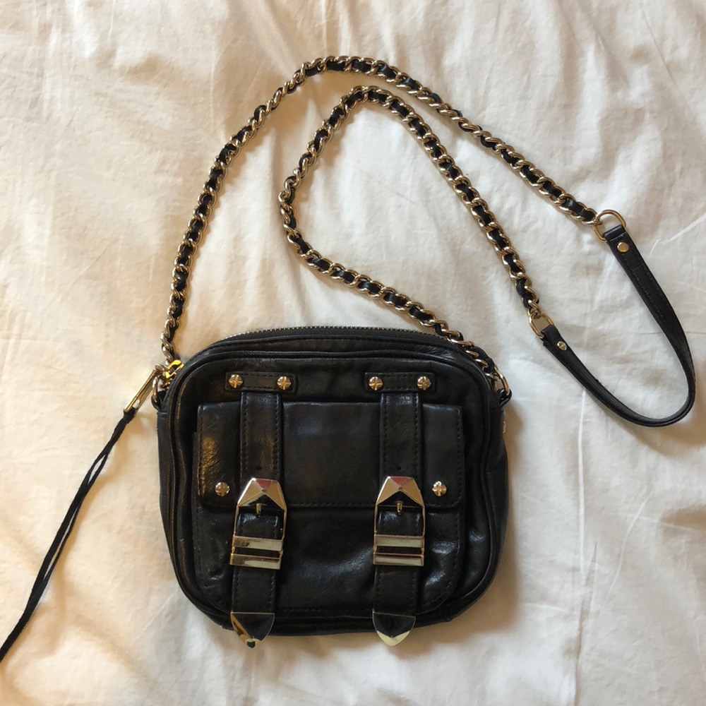 Rebecca Minkoff black cross body bag